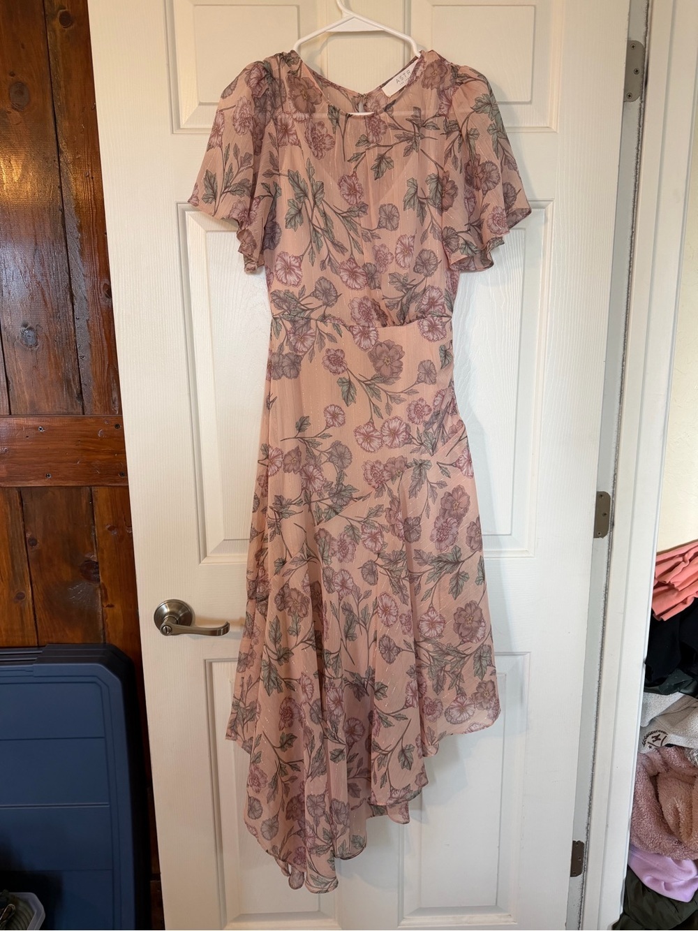 ASTR The Label Floral Print Maxi Dress - size XS
